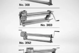 ROPER WHITNEY BENCH ROLLING MACHINES Slip Rolls | Bud's Equipment Sales (2)